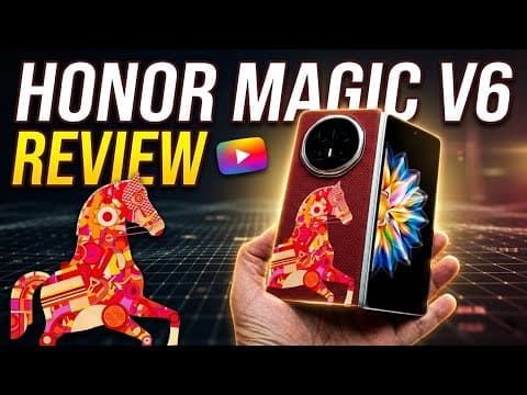Is This the Thinnest Foldable Phone on Earth? | HONOR Magic V6