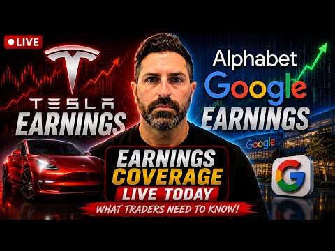 Stock Market Live Today: Alphabet & Tesla Earnings Coverage - LIVE at 4:10pm ET