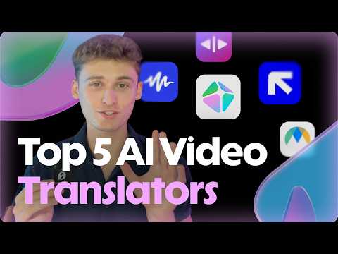Top 5 AI Tools for Video Translation in 2026