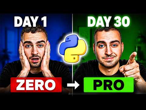 How I would learn Python programming FAST (If I could start over)