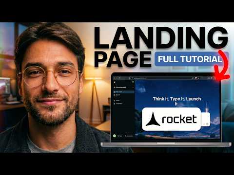 ROCKET NEW FULL TUTORIAL | How to Build a Complete Landing Page Using Precision Mode