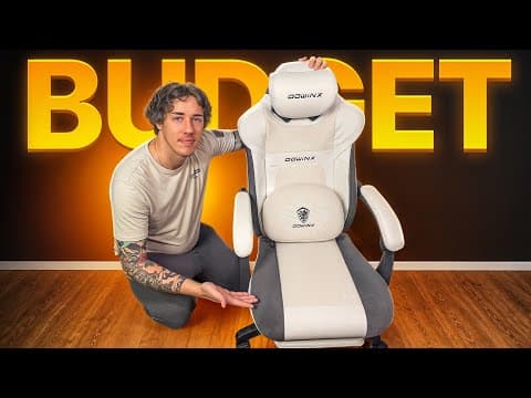 A Fancy Gamer Chair On A Budget - DOWINX 66D38 Pro Review
