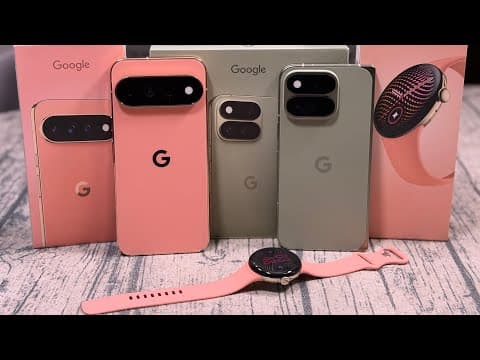 Google Pixel 11 Pro XL / 11 Pro Fold / Watch 5 - Unboxing and First Impressions ( New Cases )