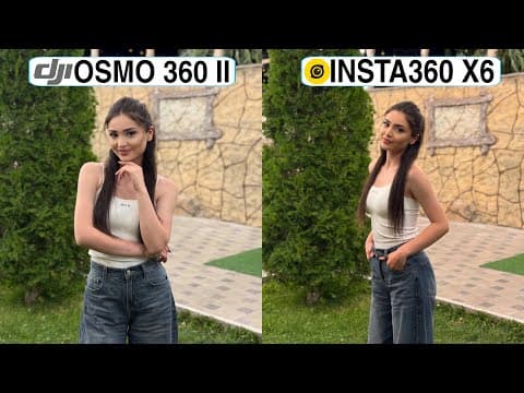 DJI Osmo 360 II Vs Insta360 X6 Night Mode Live Camera Test Comparison | Dji vs Insta