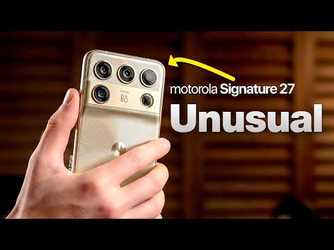 Motorola Signature 27 Official — The NEW Ultra King?! (Surprise!)