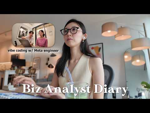 Will AI replace business analysts? Vibe coding w/ Meta engineer, MBA graduation🎓| Biz Analyst Diary