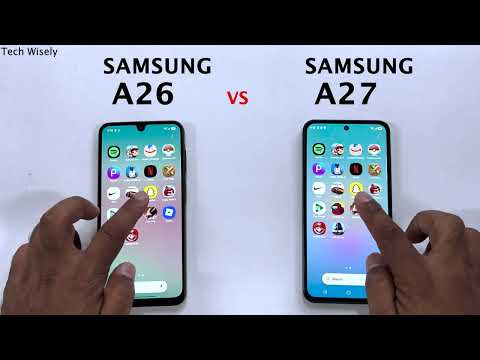 SAMSUNG A26 vs A27 - Speed Test