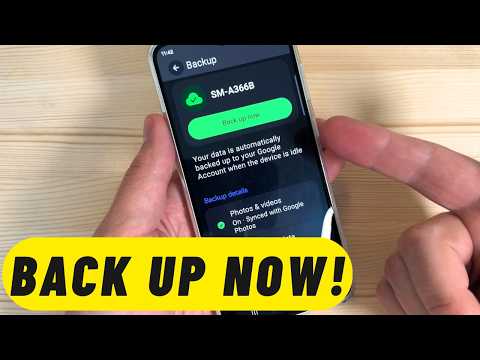 How to Backup Photos, Videos & Data on Samsung Galaxy Phones