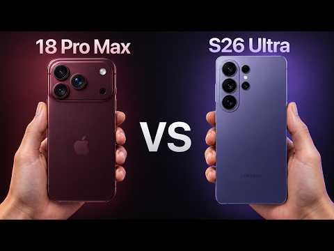iPhone 18 Pro Max VS S26 Ultra - This Camera SURPRISED Me!