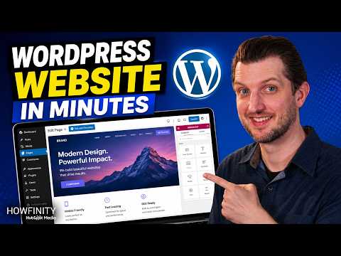 Easiest Way to Create a WordPress Website