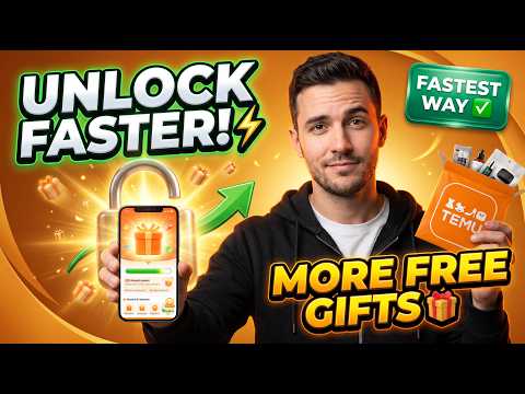 How to Unlock More Temu FREE Gifts Much Faster