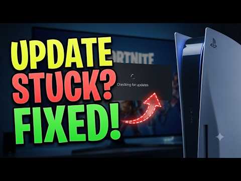 FORTNITE STUCK ON CHECKING FOR UPDATES PS5