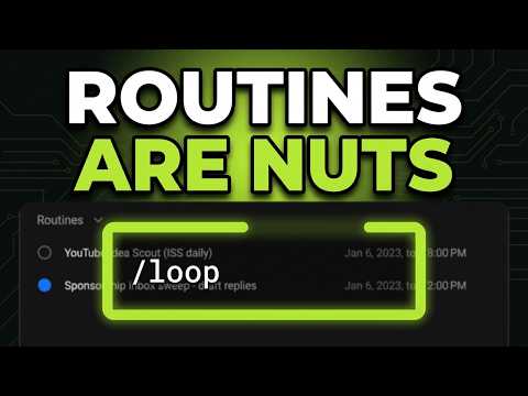 Claude Coude Routines 2.0 Just Changed EVERYTHING