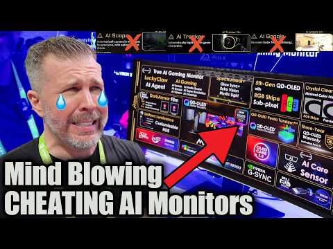 ALERT! AI MONITORS CAN CHEAT NOW! MSI MEG-X Penta Tandem OLED + 4K 360 HZ QHD 520 HZ FHD 680 HZ