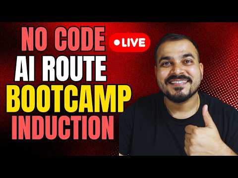Modern No-Code AI Route : AI Generalist to AI Builder Induction Session
