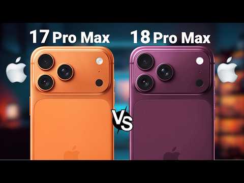 iPhone 18 Pro Max vs iPhone 17 Pro Max | Full Comparison | Biggest Upgrades!