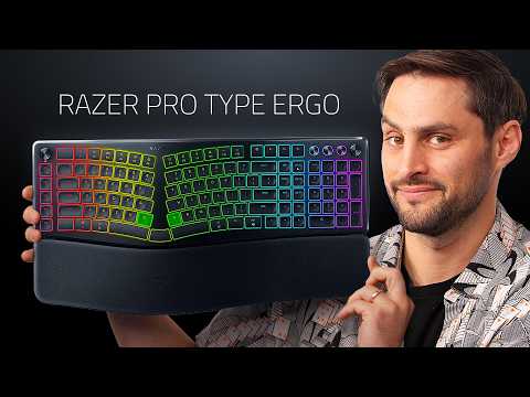 Razer Finally Got a Desk Job - Razer Pro Type Ergo