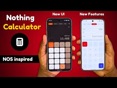 Nothing Phone Users Need This Calculator App! 🔥 N Calc Kompute 📲