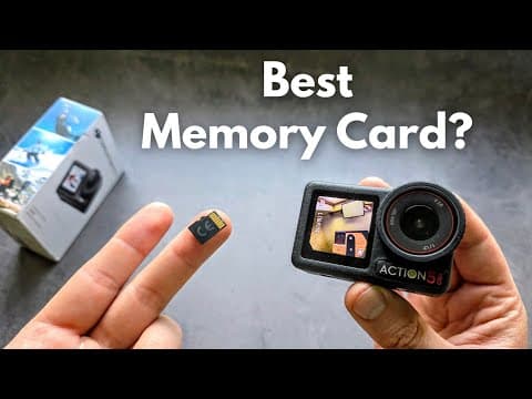 Best Memory Card for DJI Osmo Action 5 Pro ?