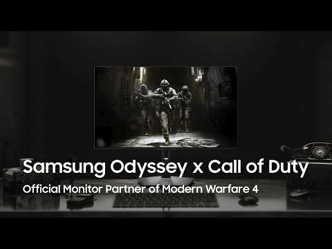 Samsung Odyssey x Call of Duty | Official Monitor Partner of Modern Warfare 4