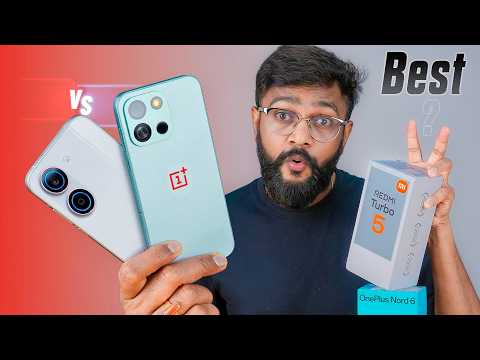 Most Wanted Comparison - Redmi Turbo 5 vs OnePlus Nord 6 !