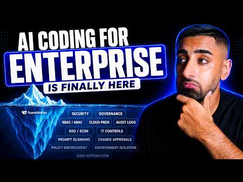 Finally we have AI Coding for ENTERPRISE Users! (Full Tutorial with Security & Governance)