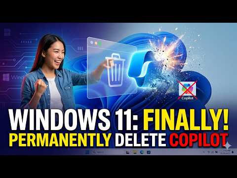 Microsoft FINALLY Lets You Permanently Delete Copilot