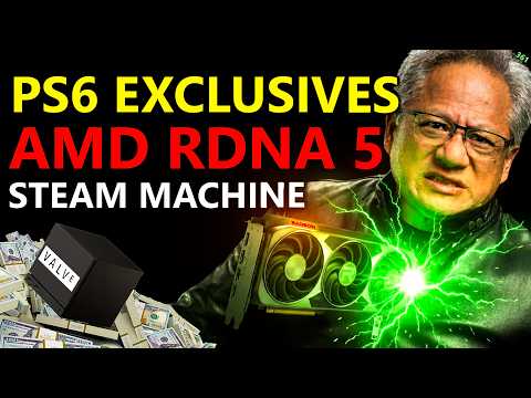 PS6 Exclusive Blitz, AMD RDNA5 vs Nvidia DLSS5, Steam Machine💸| Bryan Heemskerk | Broken Silicon 361