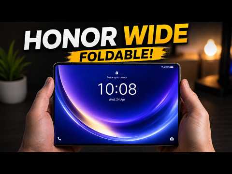 Honor Wide Foldable Phone | HONOR Just Solved Foldables