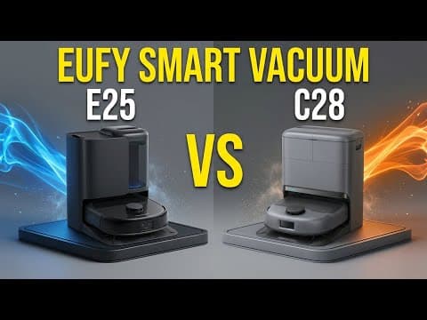 eufy E25 vs C28: The Best Value Robot Vacuum?