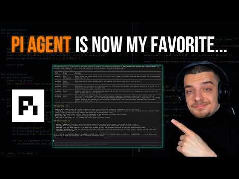 Pi Coding Agent is now my absolute favorite...
