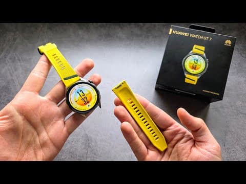 Huawei Watch GT7 - How to Change Straps / Bands (Removing Old Strap & Replacing with New Strap)