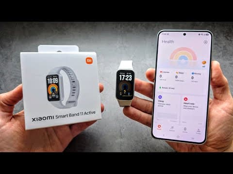 Xiaomi Smart Band 11 Active - SETUP & How To Use It - All New Features, Full Guide & Pair with Phone