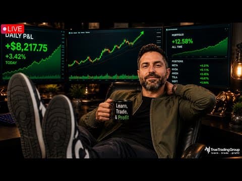 Stock Market Outlook: NVDA Earnings, AI Rally + How To Make Money This Week – LIVE at 8:00pm ET