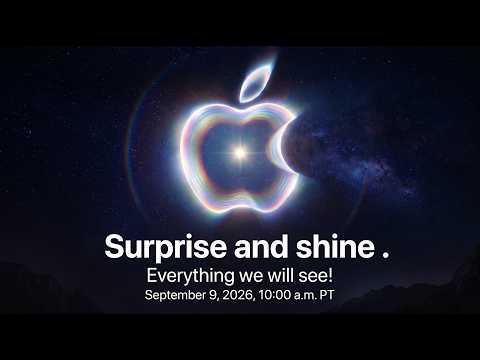 Apple's September CRAZY Event: 8 Products COMING? - iPhone ULTRA, 18 Pro Max, Apple TV & MORE!
