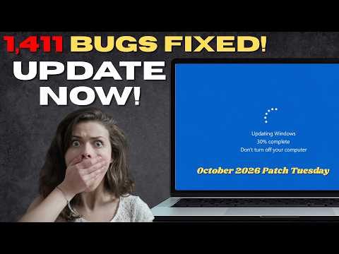 Microsoft Just Patched 1,411 Flaws... Update Windows IMMEDIATELY!