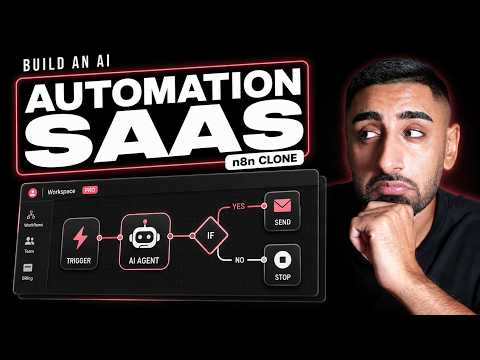 🟢 Build an Automation SaaS with AI just like N8n/Zapier! | Beginner Series Ep #20 (AI Agents, MCP)
