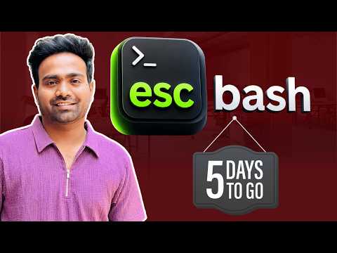 Esc Bash Q&A with Abhishek | 5 days to go