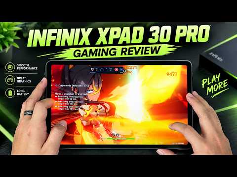Infinix XPAD 30 Pro Gaming Review