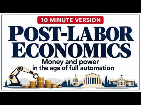 Post-Labor Economics explained in 10 minutes