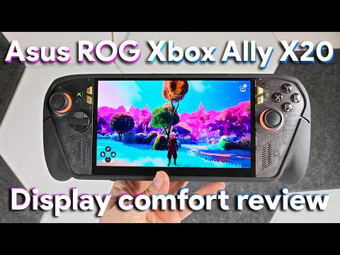 Asus ROG Xbox Ally X20 display comfort review: The HDR champion