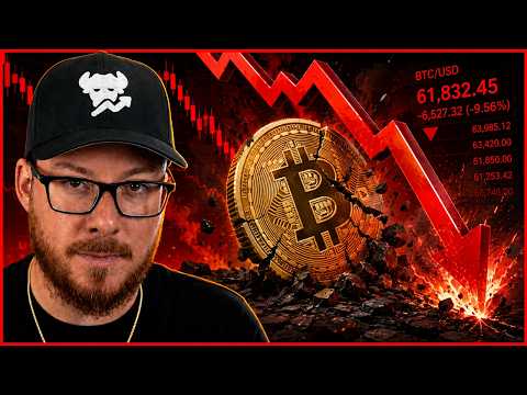 🚨 Bitcoin Is Crashing... Here's My Next Buy Zone