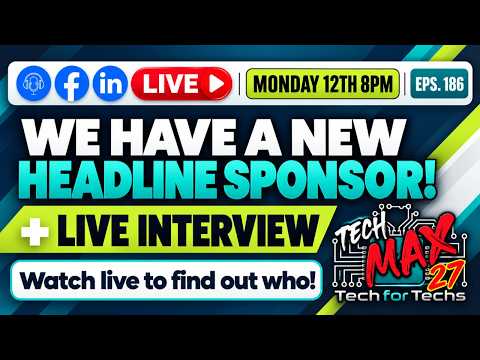 TechMAX Headline Sponsor, and What's New for TechMAX27 - TechTalk