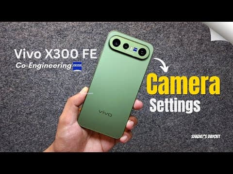 Vivo X300 FE Camera Settings Guide: Capture Like a Pro!