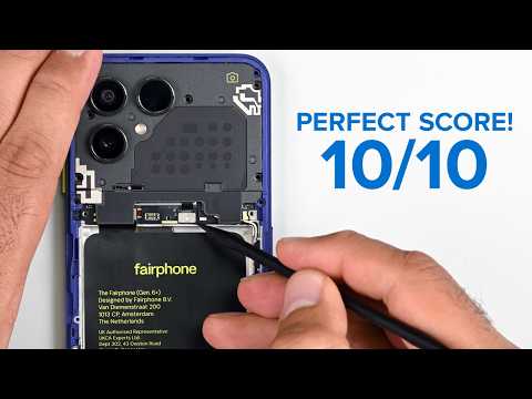 Fairphone 6+ Earns a Perfect 10/10 for Repairability
