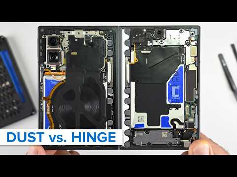 Galaxy Z Fold 8 Teardown The Hinge Has a Serious Problem