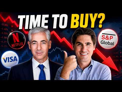 Bill Ackman just BOUGHT these Stocks! Netflix, Visa, S&P Global...