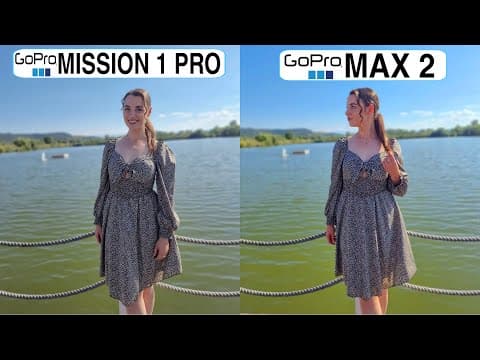 GoPro Mission 1 Pro Vs GoPro Max 2 Camera Test Comparison