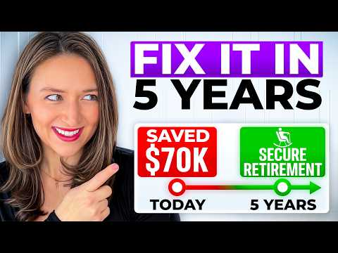 Only $70,000 Saved? Here's How I'd Fix This Retirement in 5 Years