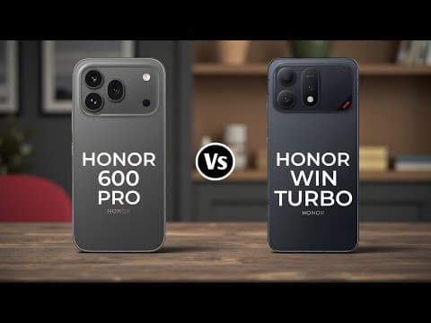 Honor 600 Pro Vs Honor Win Turbo